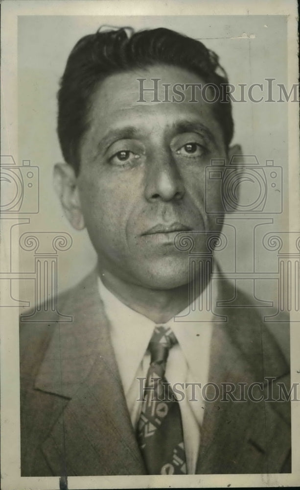1929 Press Photo Gustavo Arce, Mexican official - nef37933