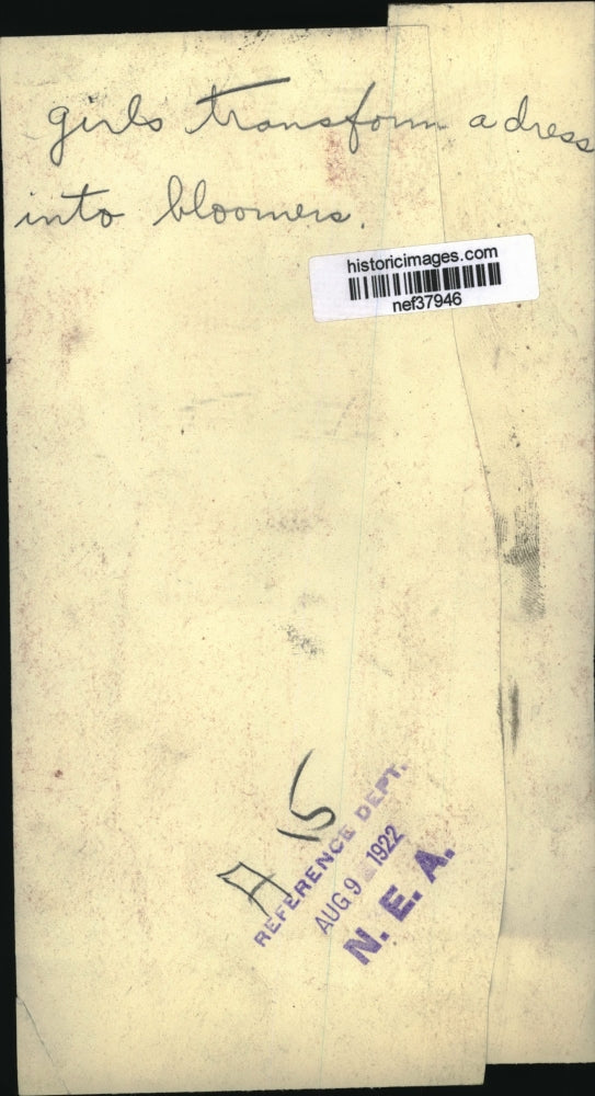 1922 Press Photo Fashion Models - nef37946