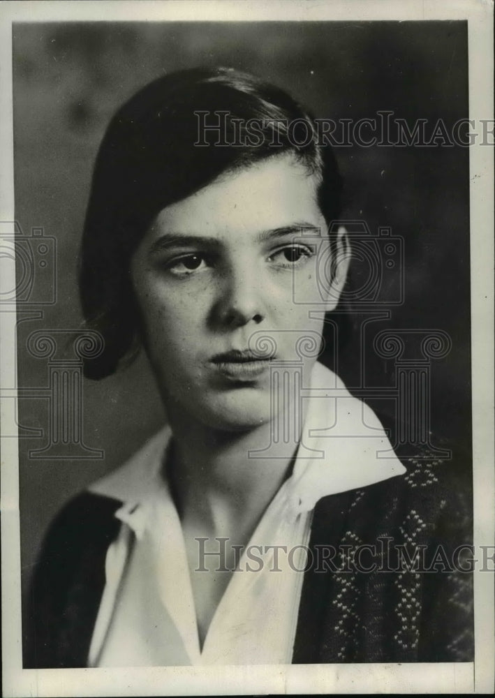 1931 Press Photo Willa Elizabeth Gibbs, Author - nef37995