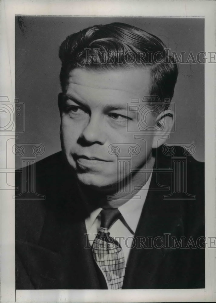1948 Press Photo Art Valpey, Football Coach - nef38012