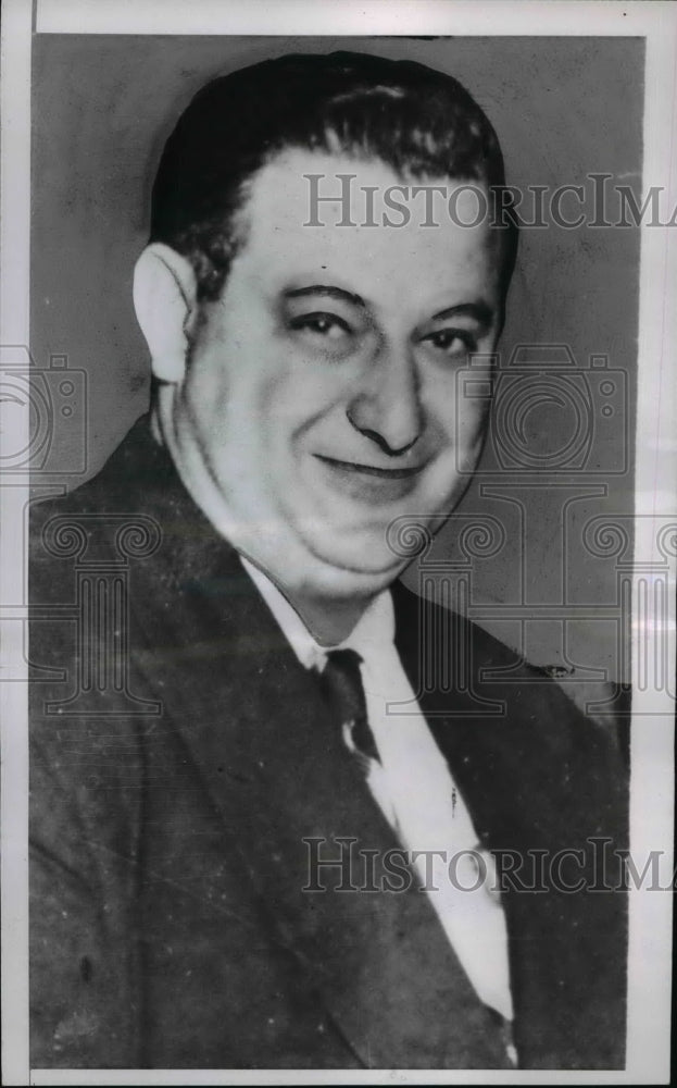 1954 Press Photo Harry Lester aka Hy Galvert - nef38018