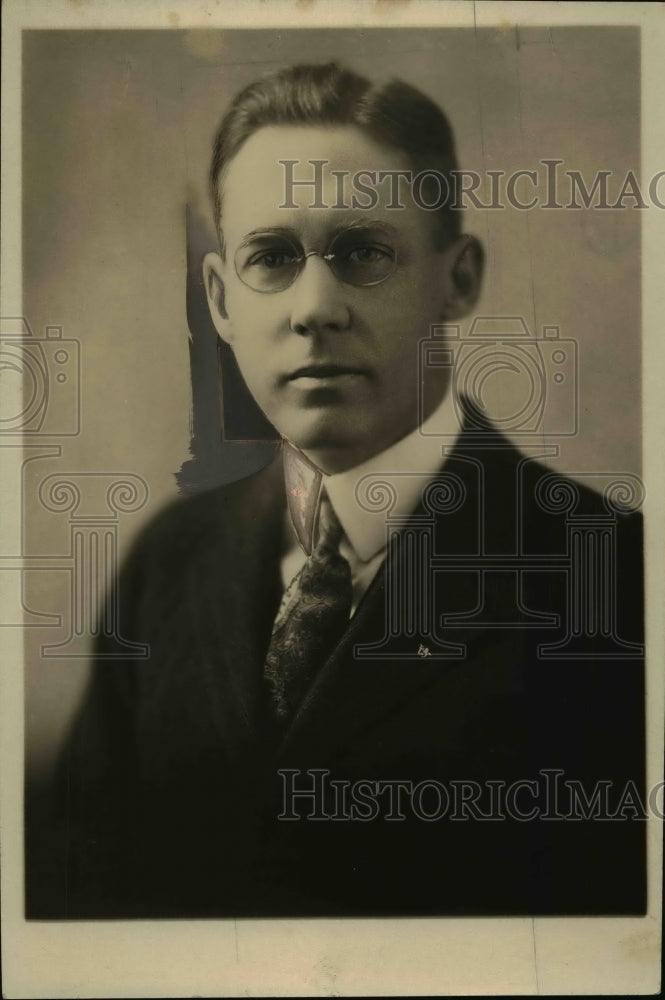 1926 Press Photo Mr. E. A. Evans, Detroit - nef38075