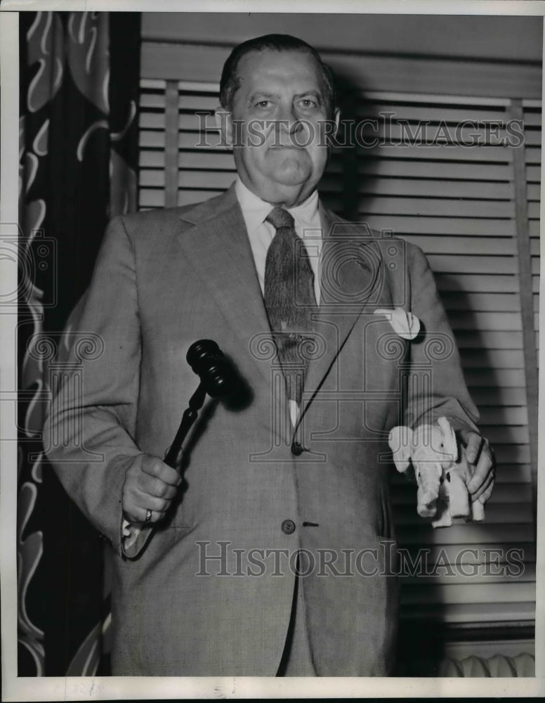 1952 Press Photo Walter S Hallanan Chosen Chairman of GOP National Convention