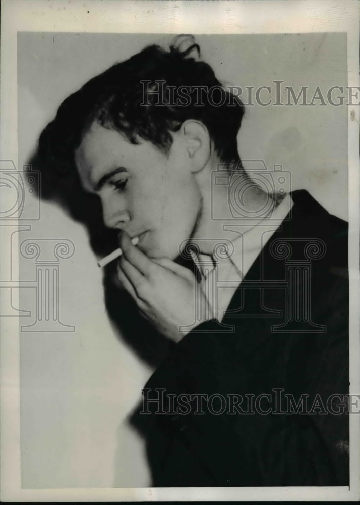 1943 Press Photo Irvin McCummins Confessed Killing Sweetheart Jean Lewis