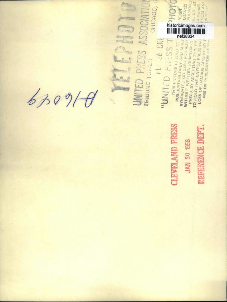 1956 Press Photo Dwight Eisenhower, Nikolai Bulganin at Geneva Conference