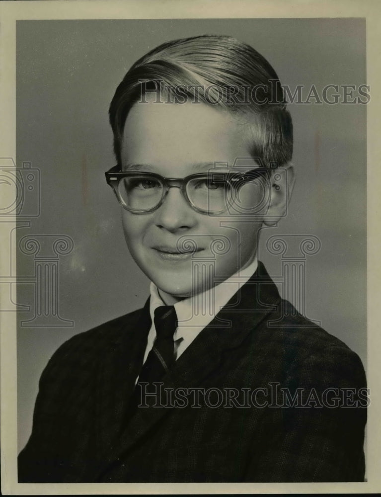 1967 Press Photo Parma, Ohio Boy David Manelski - nef38353