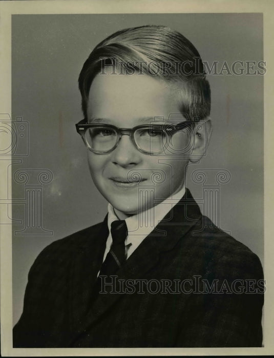 1967 Press Photo Parma, Ohio Boy David Manelski - nef38353