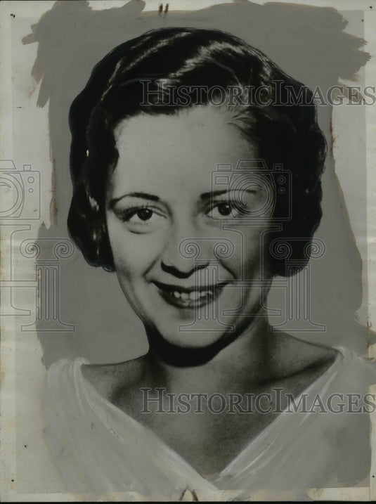 1935 Press Photo Virginia Cogswell - nef38360