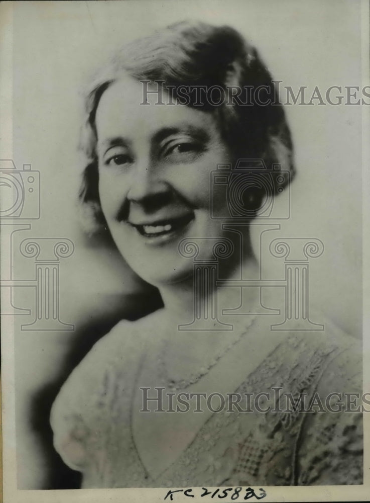 1933 Press Photo Mrs. L.A. Pearson Spearheads Cause of Debt Burdened Farmers
