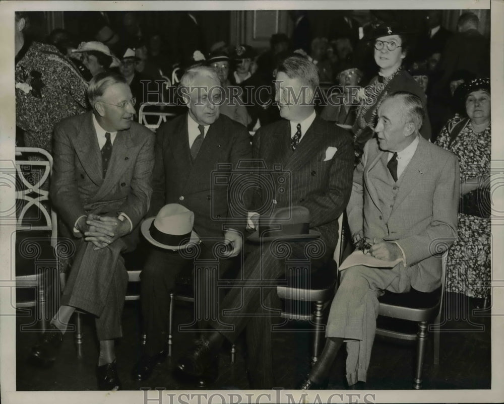 1936 Press Photo Pennsylvania Delegates at GOP/Republican Committee Meeting