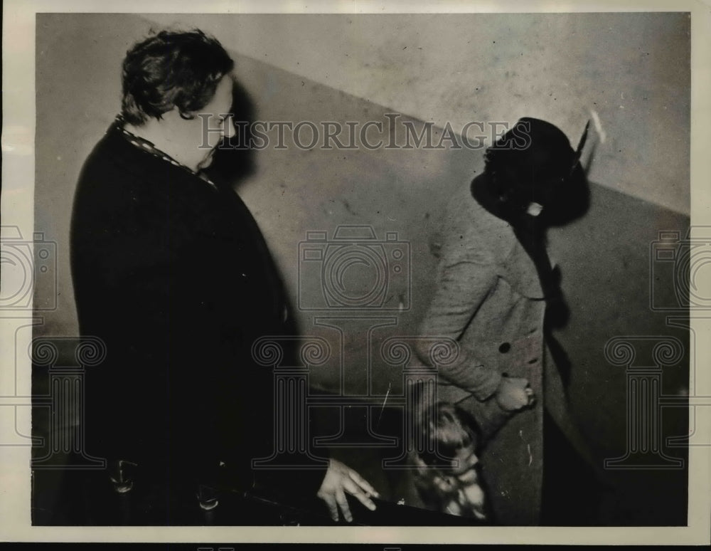 1936 Press Photo Forger of Masterpieces Jean Hector Trottin Arrested for His Art