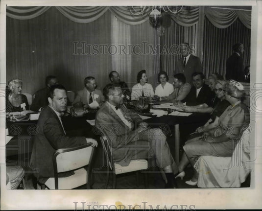 1960 Press Photo Sen.Sherman Cooper, Chairman of GOP Platform Committee