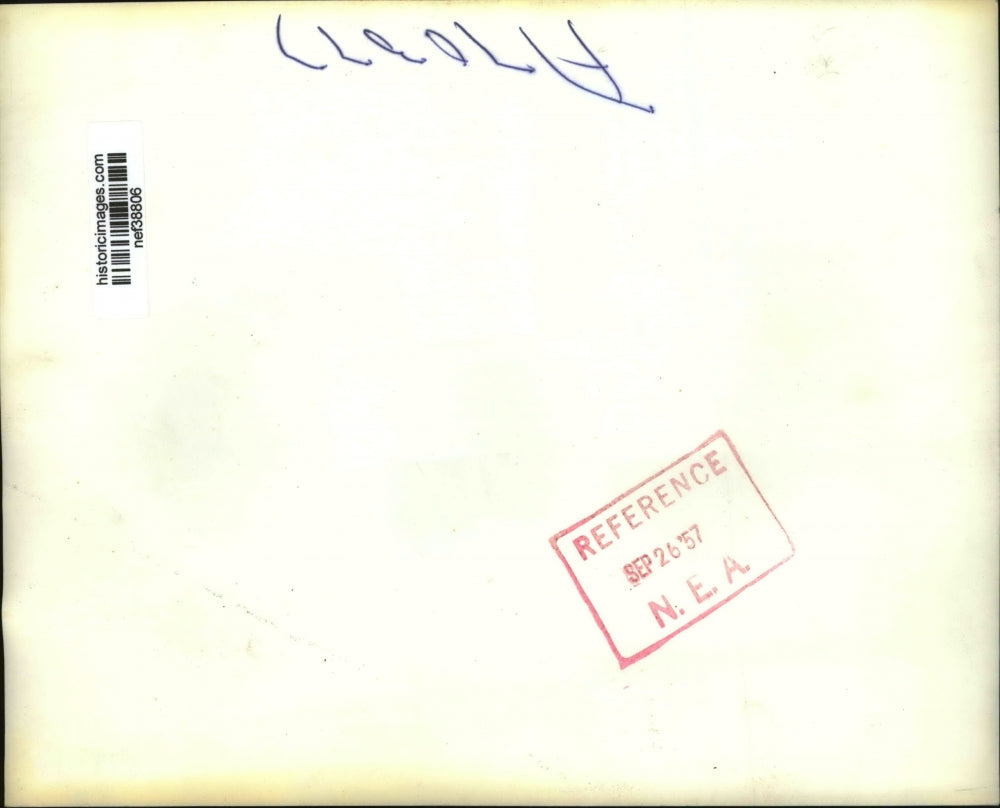 1957 Press Photo Herbert Brownell Jr. Attorney General leave the White House