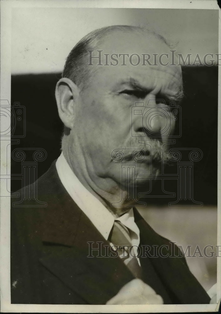 1931 Press Photo Lars Anderson Returning More Speedily to D.C. Leaving Orient- Historic Images