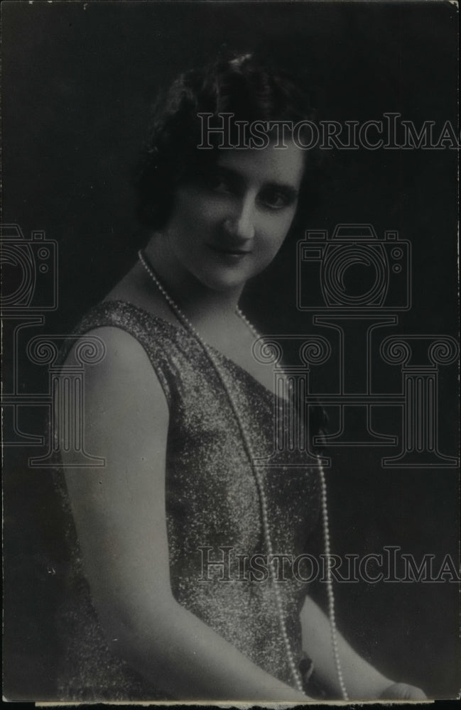 1929 Press Photo Germaine Ducharme, Singer WEAF Second National Radio Audition