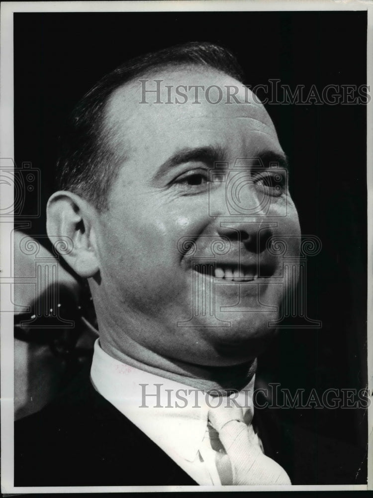 1964 Press Photo Robert G. "Bobby" Baker During News Conference, Washington