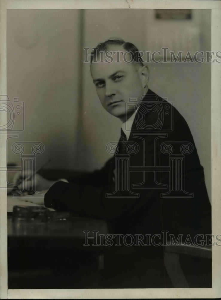 1931 Press Photo John J. Bennett - nef39165