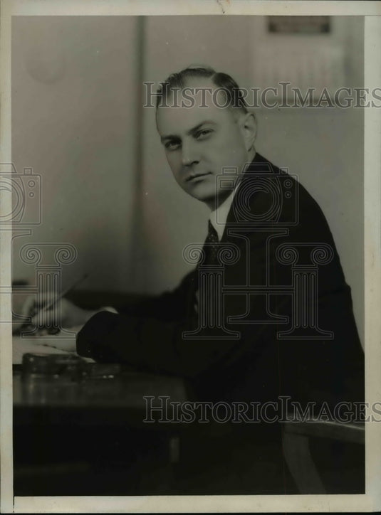 1931 Press Photo John J. Bennett - nef39165