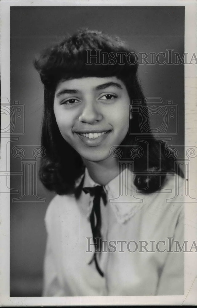 1962 Press Photo Marsha Kindall of Cleveland, Ohio - nef39255