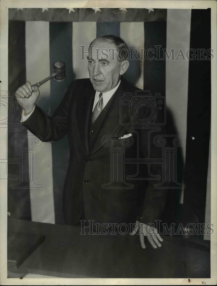 1937 Press Photo Speaker William B. Bankhead - nef39289