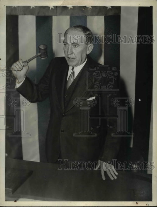 1937 Press Photo Speaker William B. Bankhead - nef39289