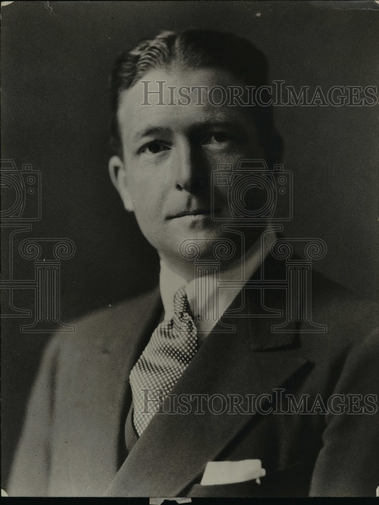 1924 Press Photo Franklin Gunther,chief of the Division of Mexican Affairs