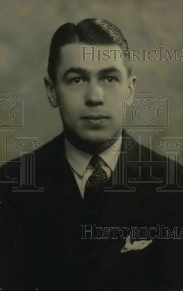 1930 Press Photo Eugene Filteau,European Representative of Senor Arturo Del Toro