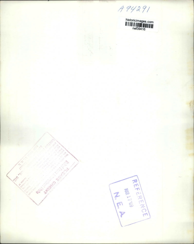 1969 Press Photo Allan Hubanks and Gov. Mulitt C. Smith Discuss Juvenile Prisons