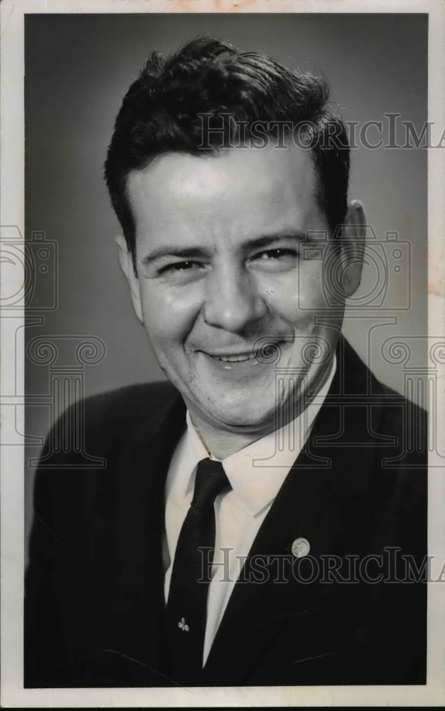 1961 Press Photo Stephen Klinko, New Cleveland Real Estate Board Member
