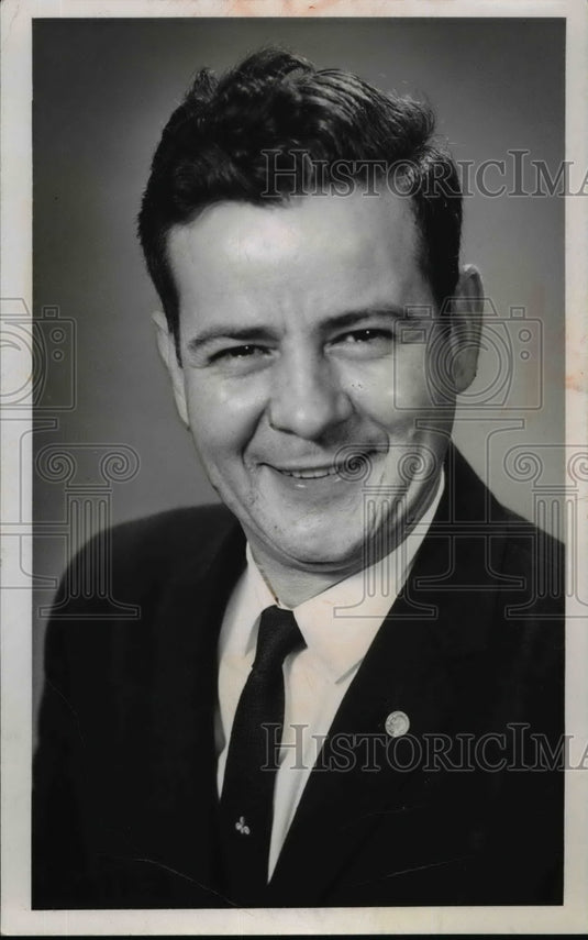 1961 Press Photo Stephen Klinko, New Cleveland Real Estate Board Member