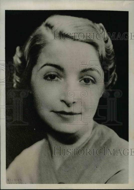 1941 Press Photo Mrs.Ruth B.Eskey stabbed and beaten by her son John Eskey