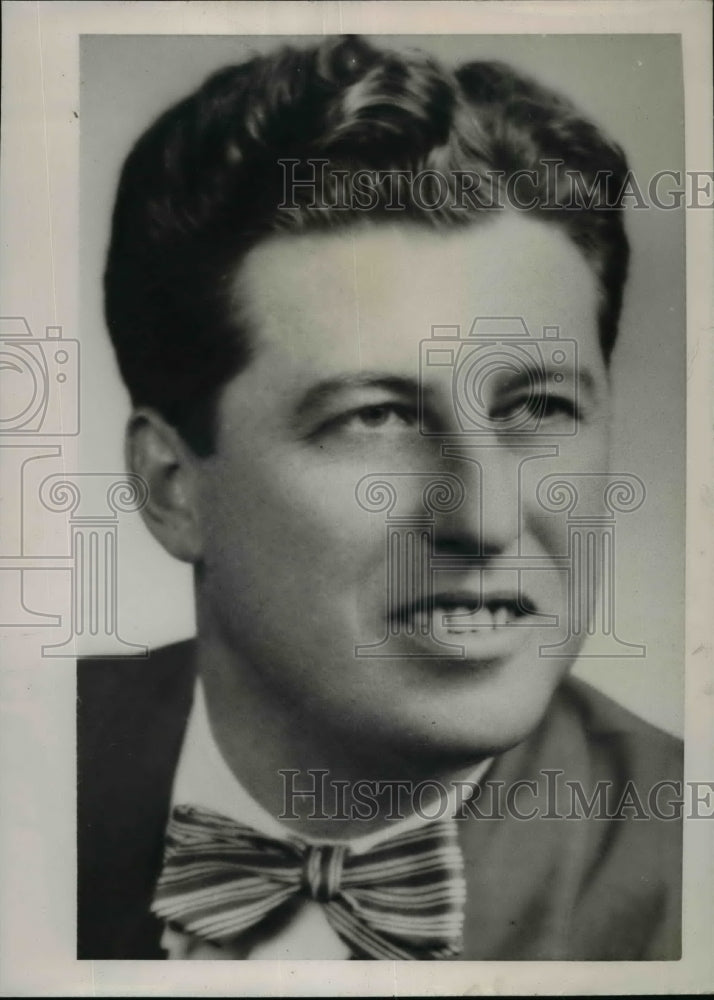 Undated Press Photo Harold Keats Natl.Commander of the AMVETS - nef39502