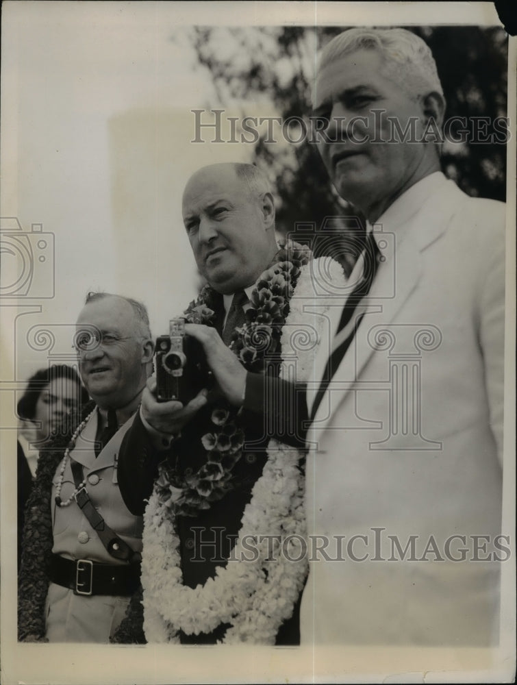 1935 Press Photo Postmaster Gen.James A. Earley with members of Administration