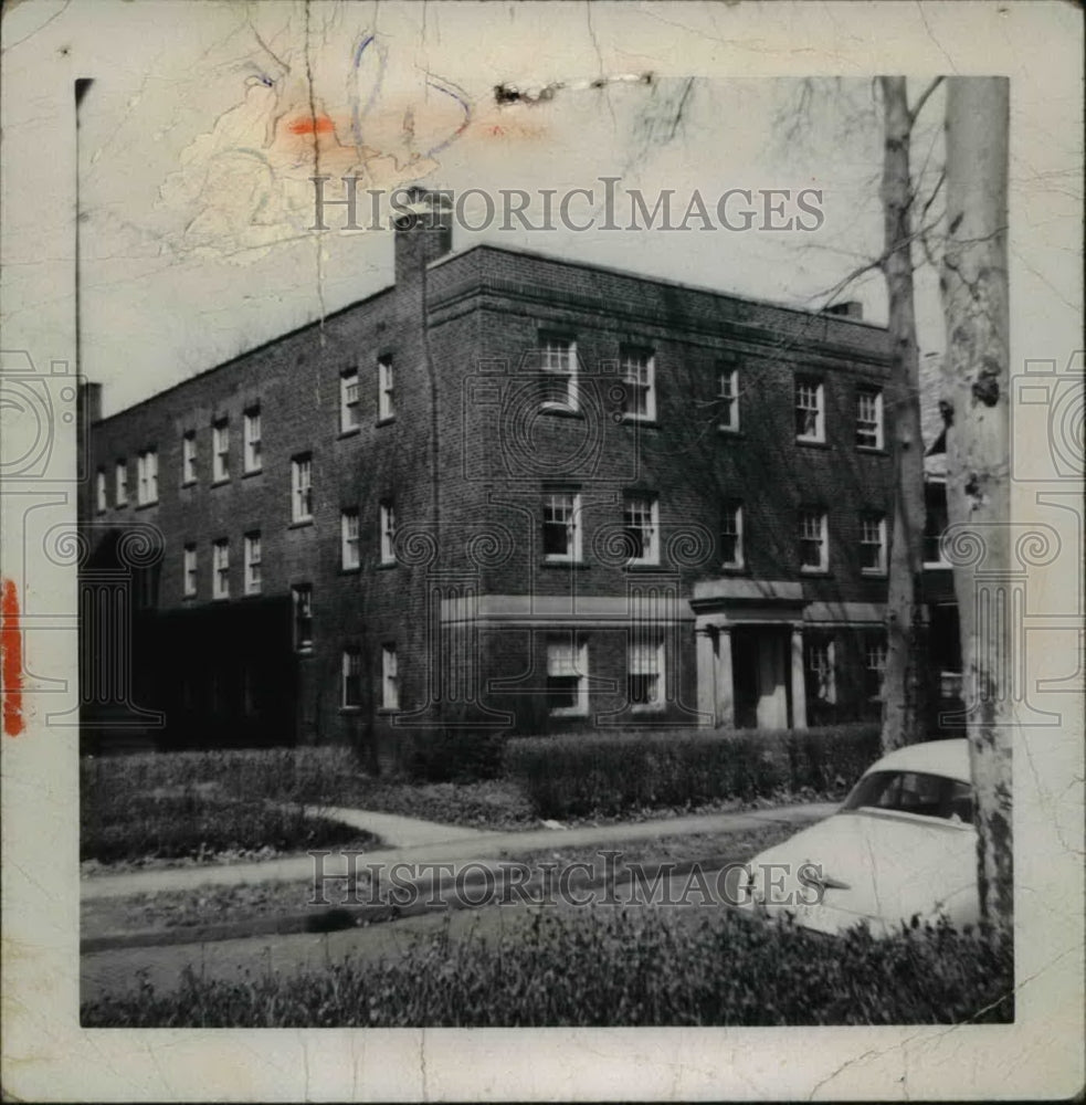 1959 Press Photo Apartment Building - nef39598