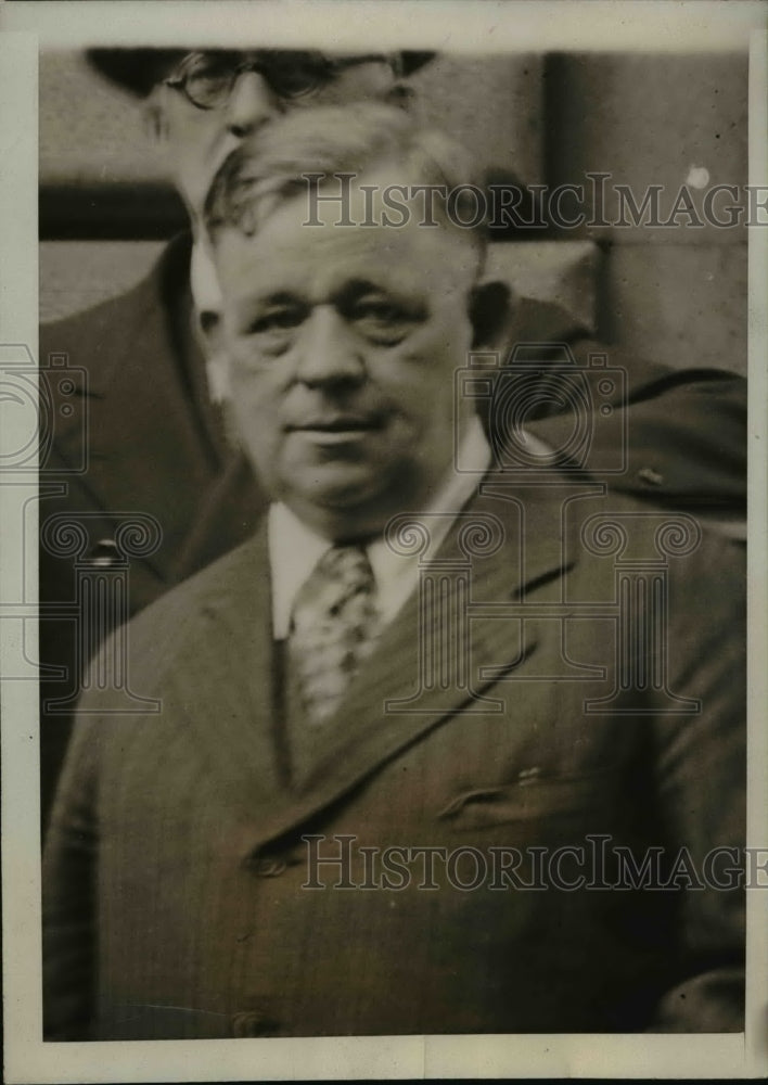 1929 Press Photo Frank L. Christian, Auburn Prison Warden - nef39665