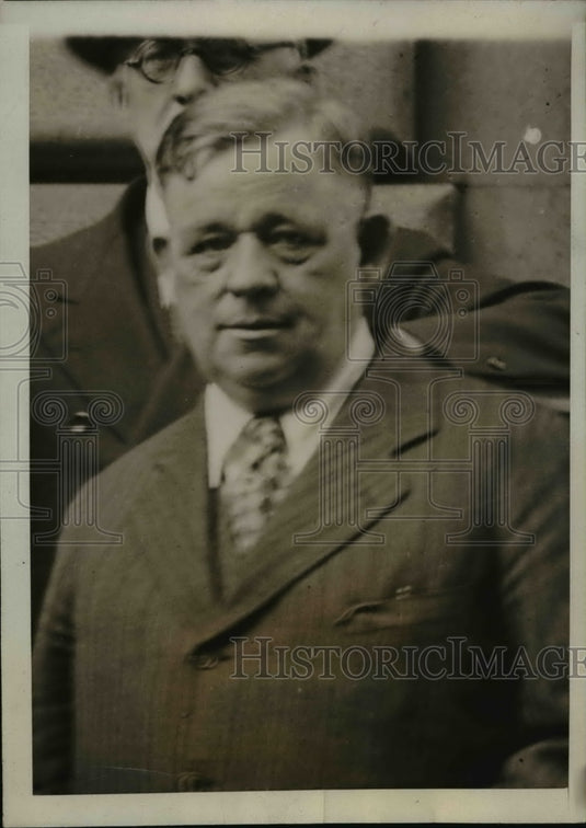 1929 Press Photo Frank L. Christian, Auburn Prison Warden - nef39665
