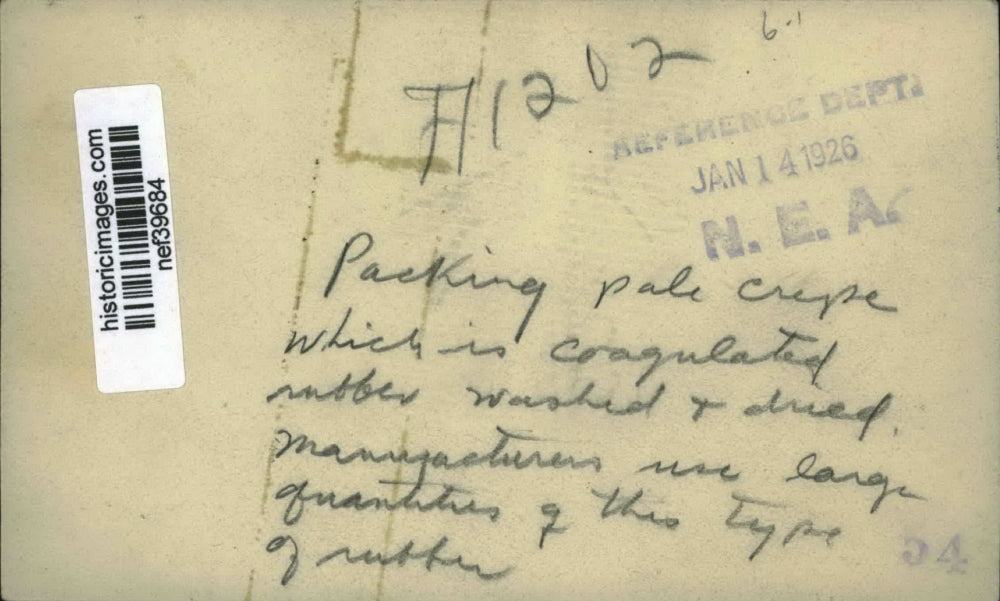 1926 Press Photo workers Packing Crepe - nef39684