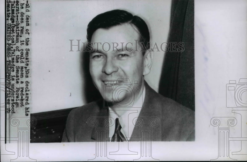 Load image into Gallery viewer, 1955 Press Photo Governor Herman Talmadge - nef39691
