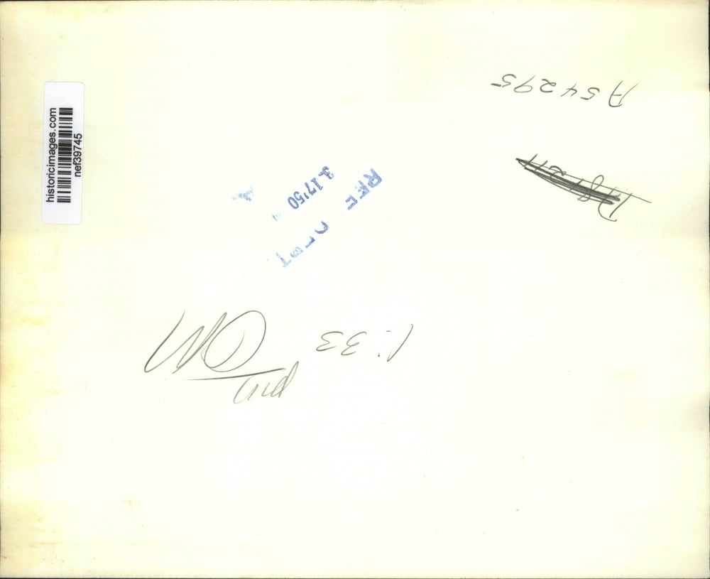 1950 Press Photo Eben Eyers Cancelling President Truman's Daily Agenda