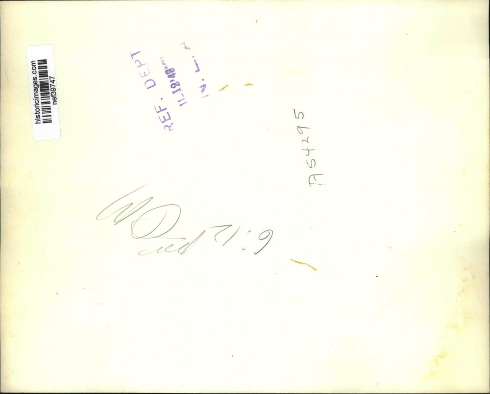 1948 Press Photo Eben Ayers with Congratulatory Letters for President Truman