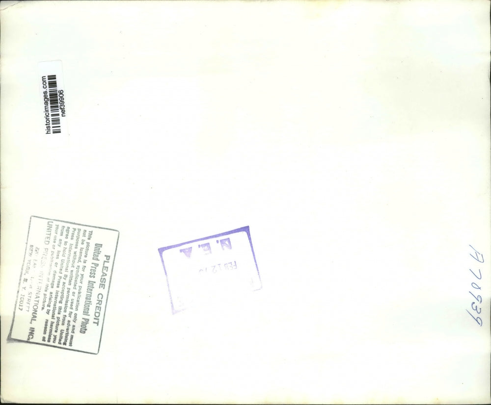 1970 Press Photo Senator William Fulbright in Vietnam Policy Proposal Meeting