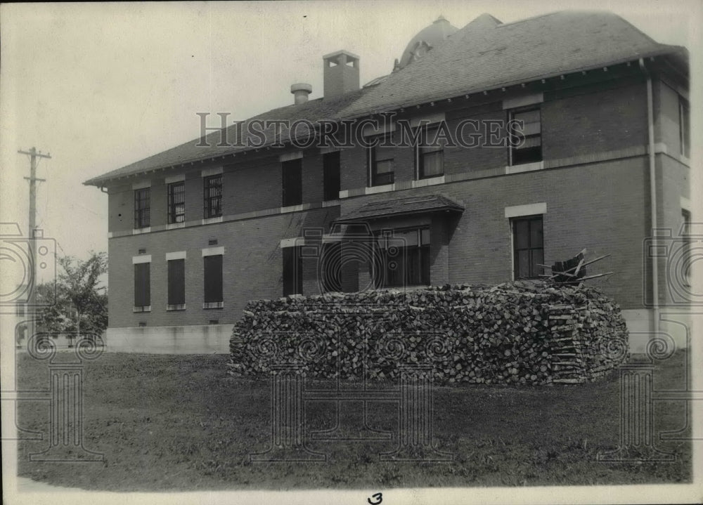 1929 Press Photo International Falls Minnesota County Jail - nef39932
