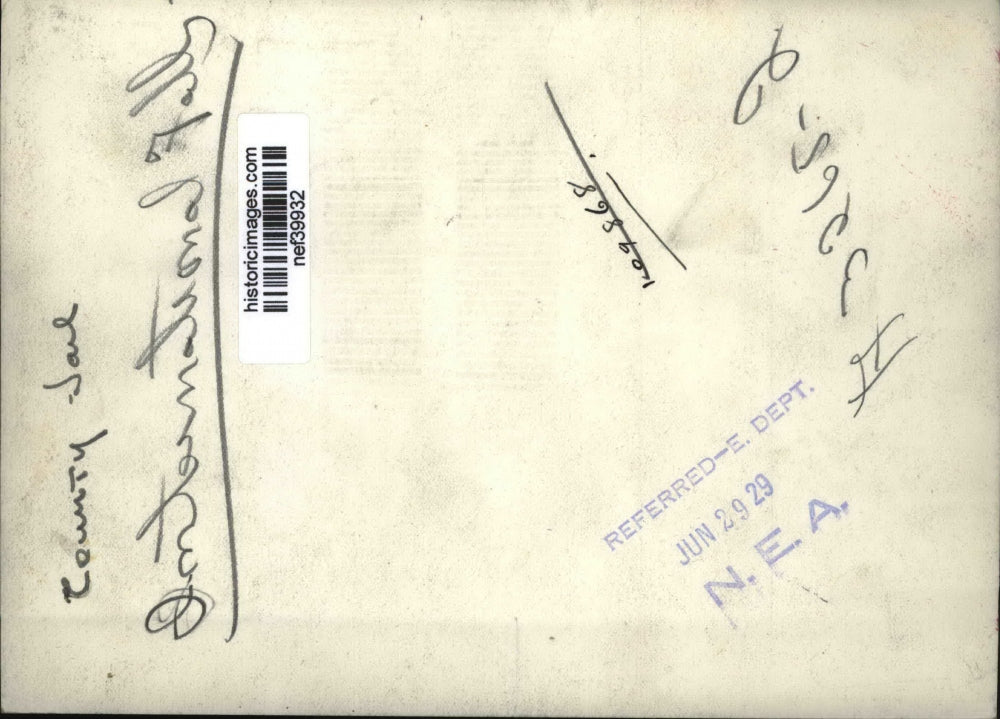 1929 Press Photo International Falls Minnesota County Jail - nef39932