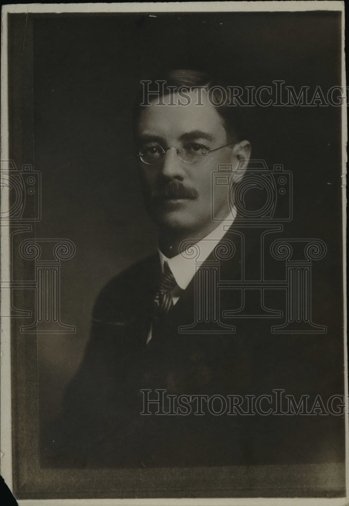 1918 Press Photo Pres. Henry Churchill King, Oberlin College - nef40083
