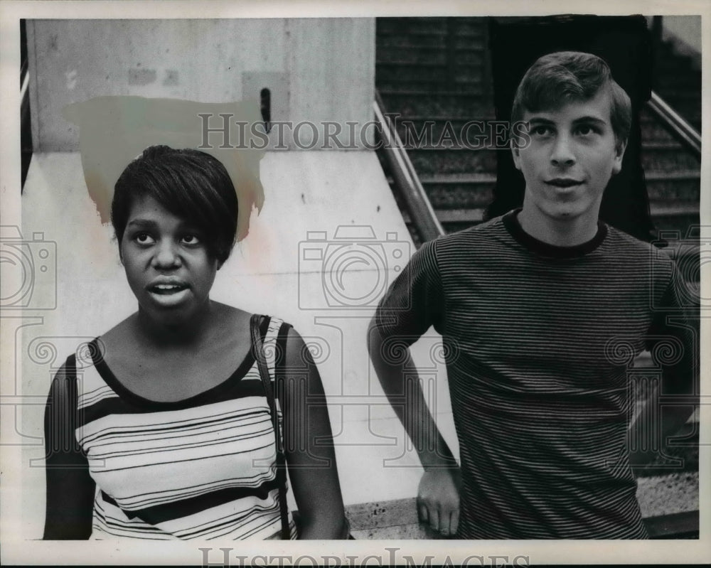 Press Photo Greg Volpe and Rochelle Gollate - nef40554