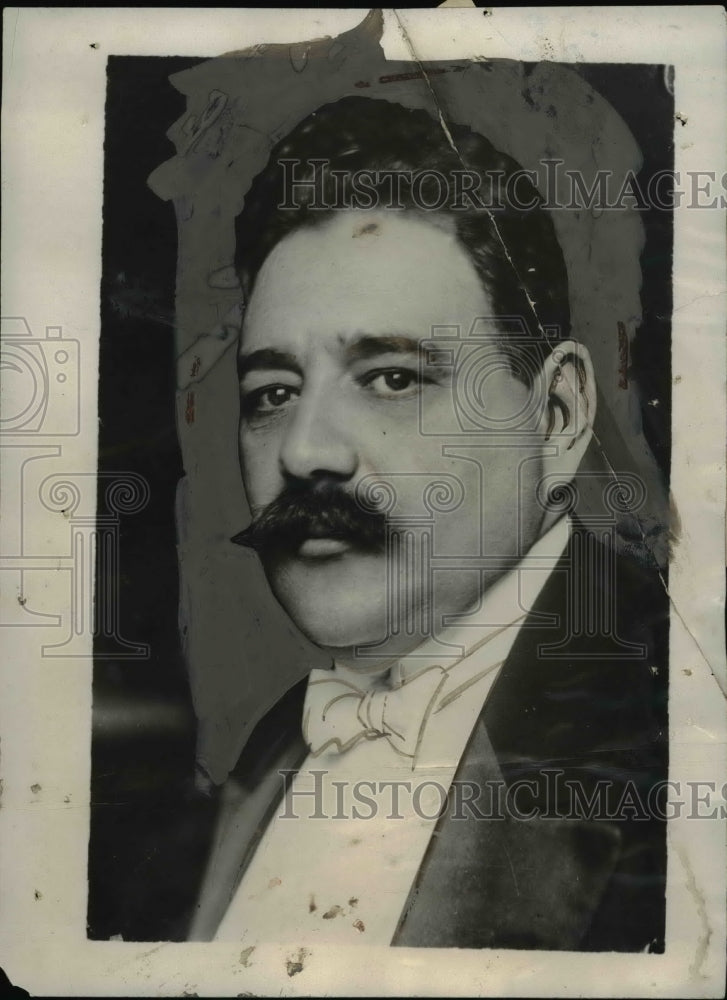 1929 Press Photo General Antonion Villareal - nef40689