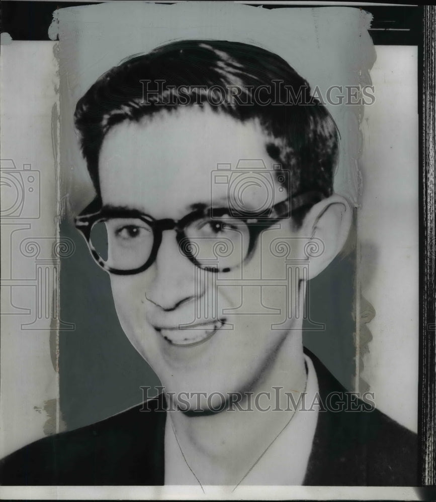 1960 Press Photo American Tourist Robert Christner Expelled from Russia