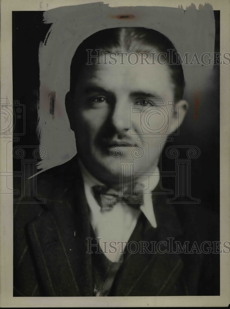 1929 Press Photo Maynard Nichols of Akron, Ohio - nef40868