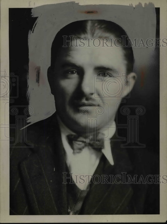 1929 Press Photo Maynard Nichols of Akron, Ohio - nef40868
