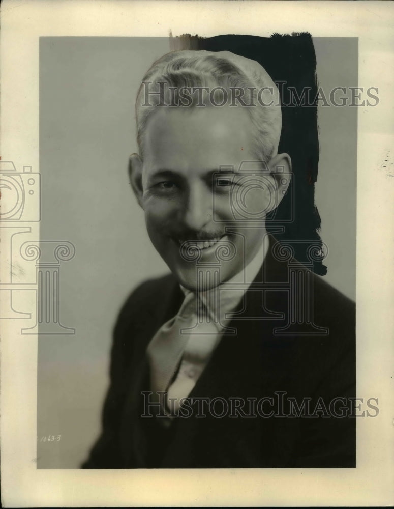 1931 Press Photo Kevin Keech NBC Announcer - nef41012